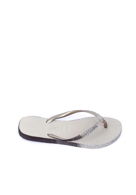 Sandalo slim sparkle oro HAVAIANAS | 4146093SLIMGLITTER-0154